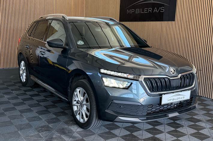 Grå Skoda Kamiq fra 2021
