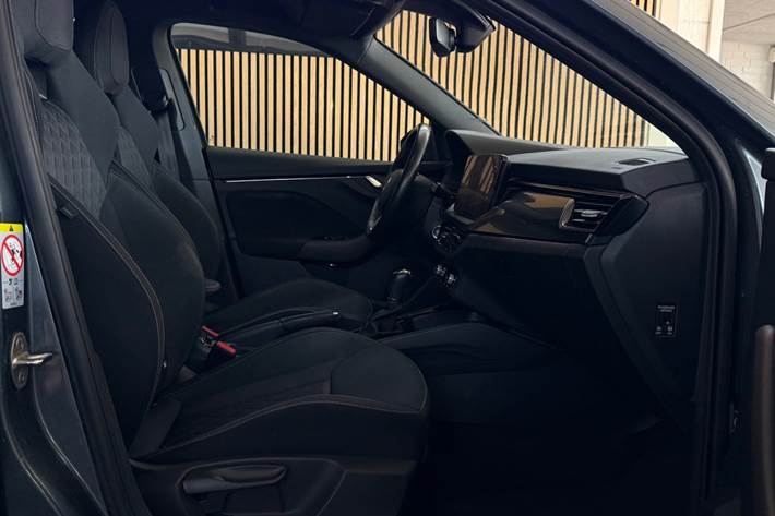 Grå Skoda Kamiq fra 2021