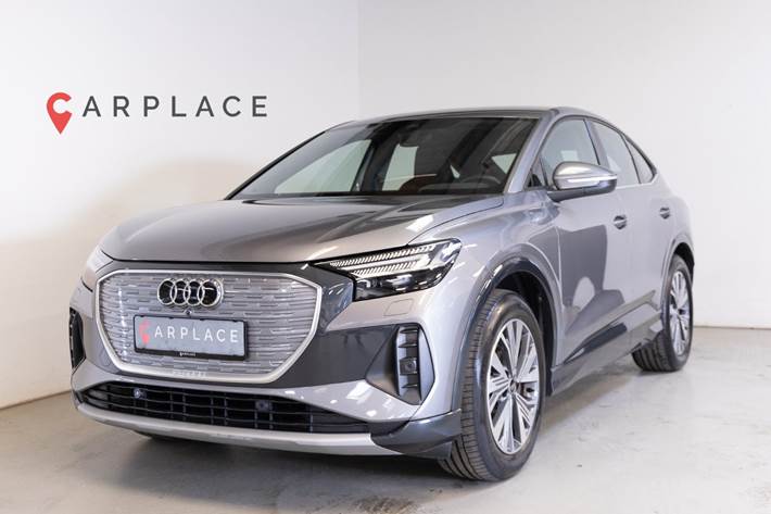 Grå Audi Q4 e-tron fra 2022