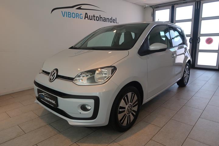 Hvid VW UP! fra 2017 set udefra