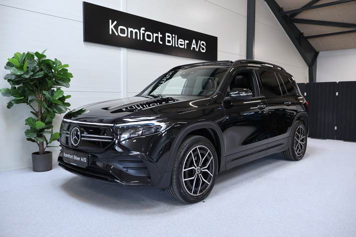 Sort Mercedes EQB300 fra 2023