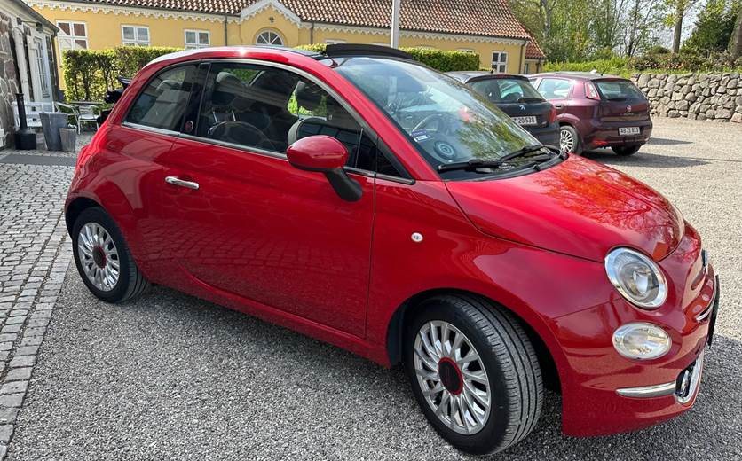 Fiat 500C 1,0 Hybrid (RED)