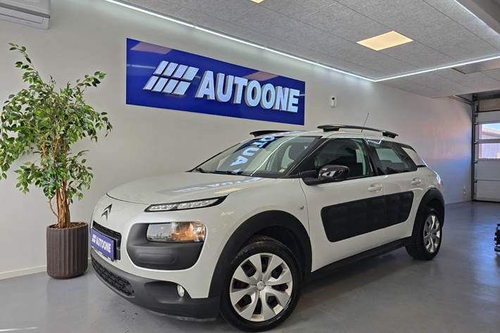 Hvid Citroën C4 Cactus fra 2016 set udefra
