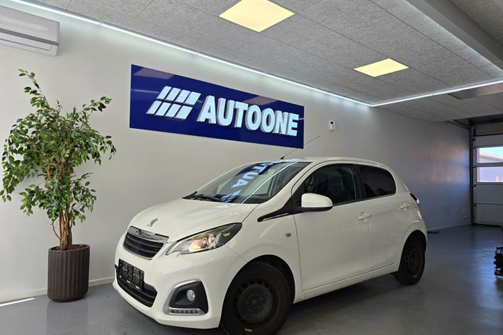 Hvid Peugeot 108 fra 2017