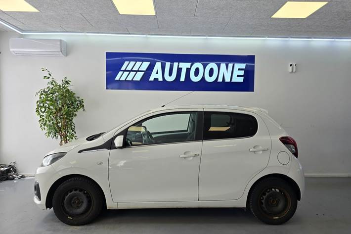 Hvid Peugeot 108 fra 2017