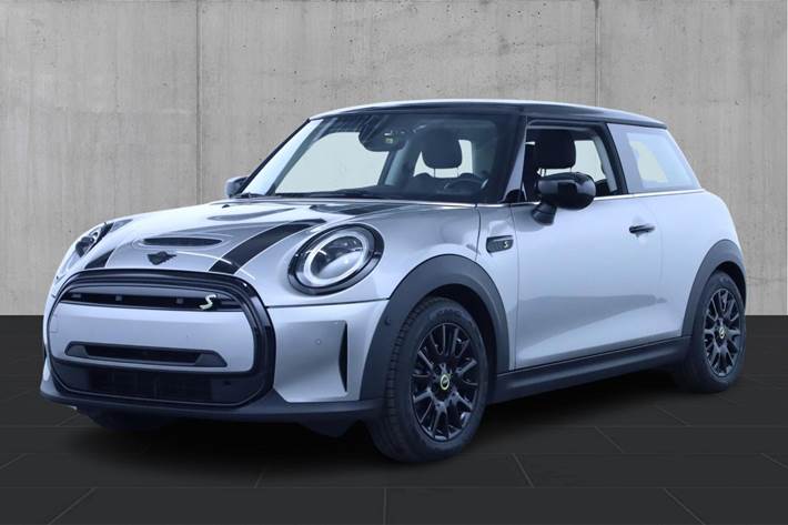 Sølv Mini Cooper SE fra 2023