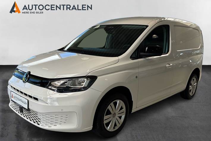 Hvid VW Caddy fra 2026
