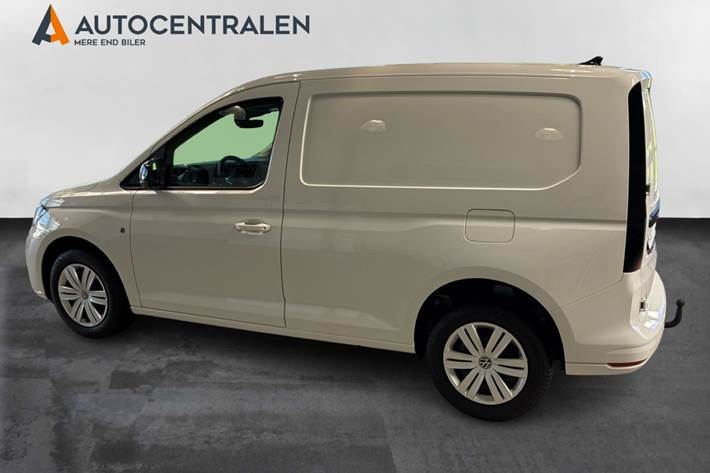 Hvid VW Caddy fra 2026