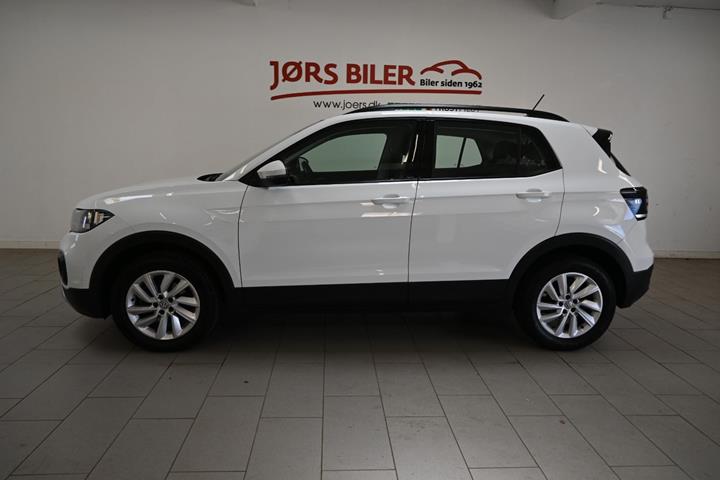 Hvid VW T-Cross fra 2019