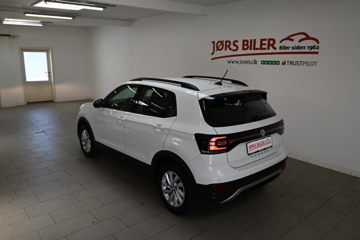 Hvid VW T-Cross fra 2019