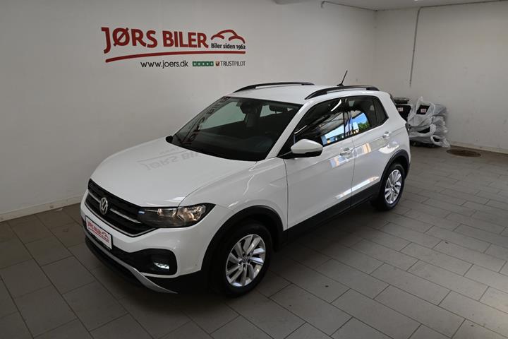 Hvid VW T-Cross fra 2019