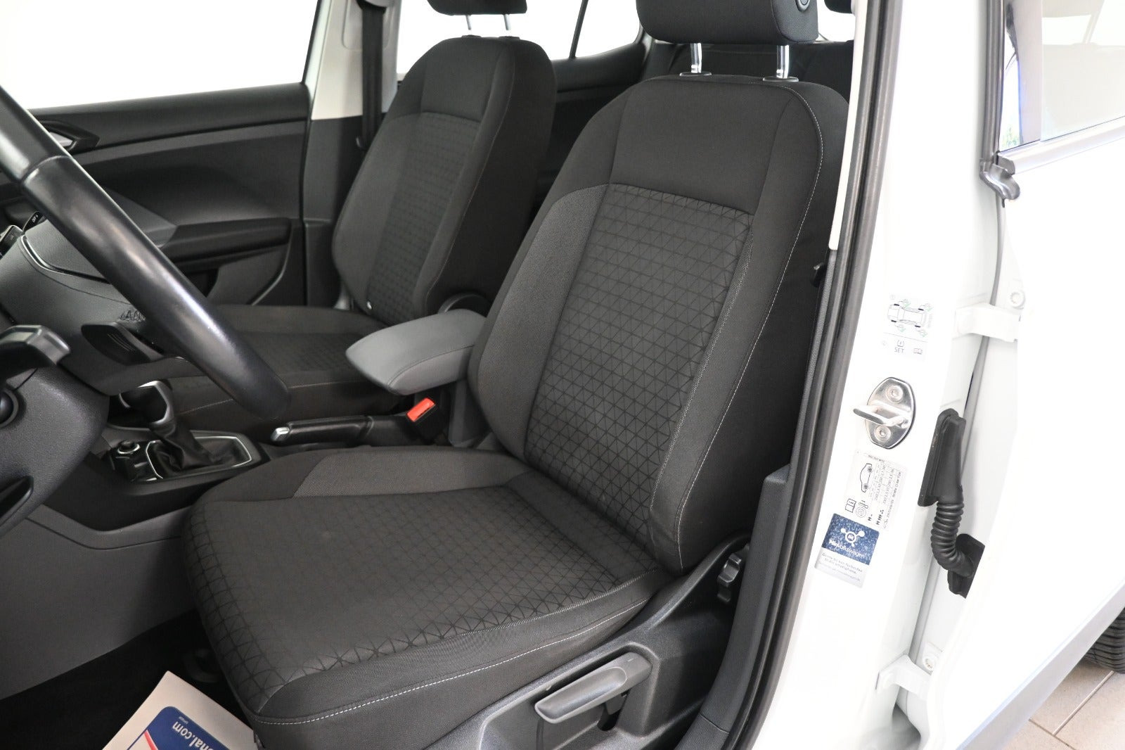 Hvid VW T-Cross fra 2019