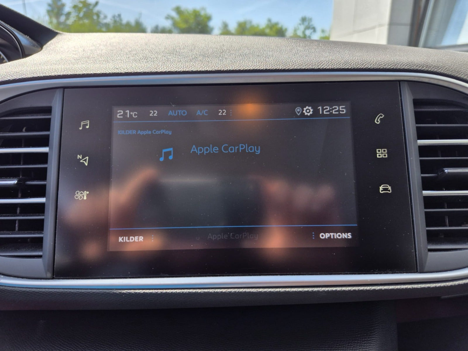 Sort Peugeot 308 fra 2020