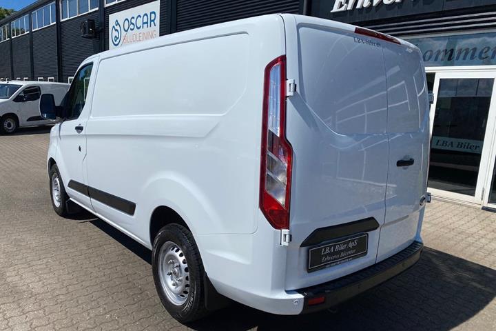 Hvid Ford Transit Custom 300 L1 fra 2020