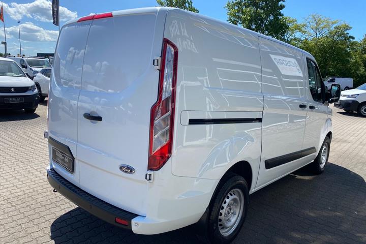Hvid Ford Transit Custom 300 L1 fra 2020
