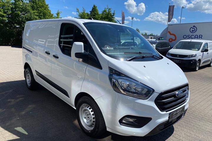 Hvid Ford Transit Custom 300 L1 fra 2020