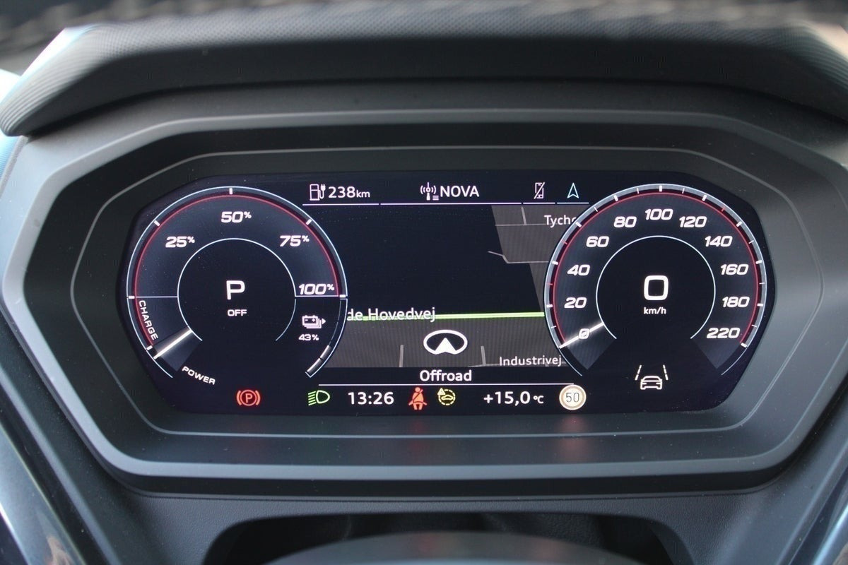 Sort Audi Q4 e-tron fra 2024