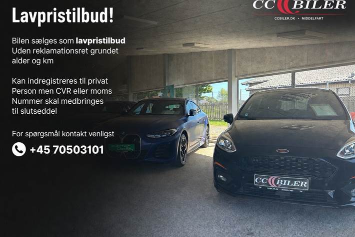 Grå Mini Cooper S fra 2008