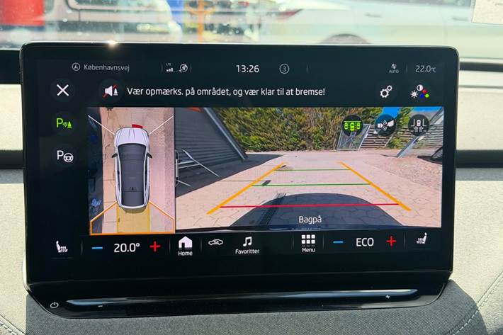 Sort Skoda Enyaq fra 2023