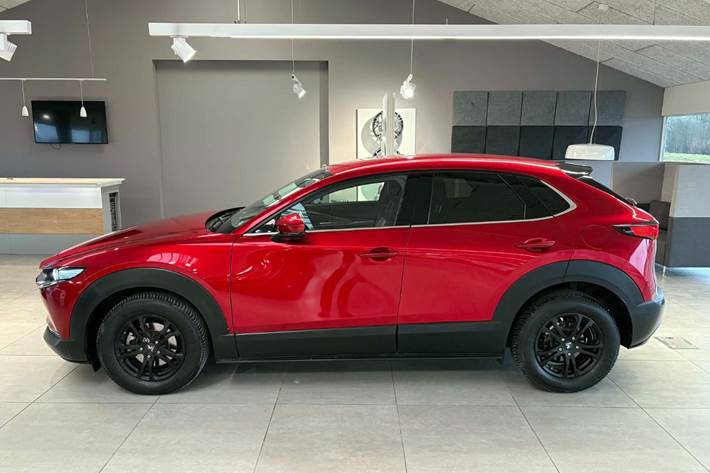 Rød Mazda CX-30 fra 2020