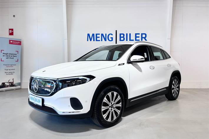 Hvid Mercedes EQA 250 fra 2021