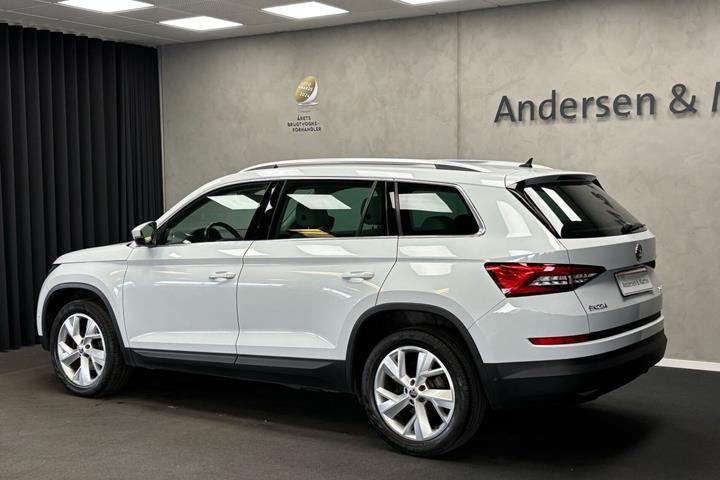 Hvid Skoda Kodiaq fra 2018
