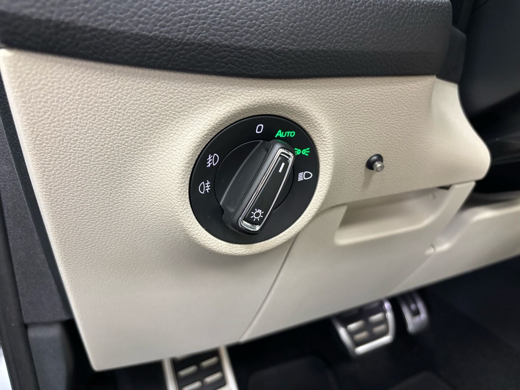 Hvid Skoda Kodiaq fra 2018