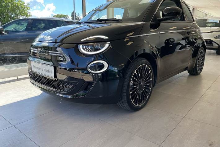 Sort Fiat 500e fra 2023