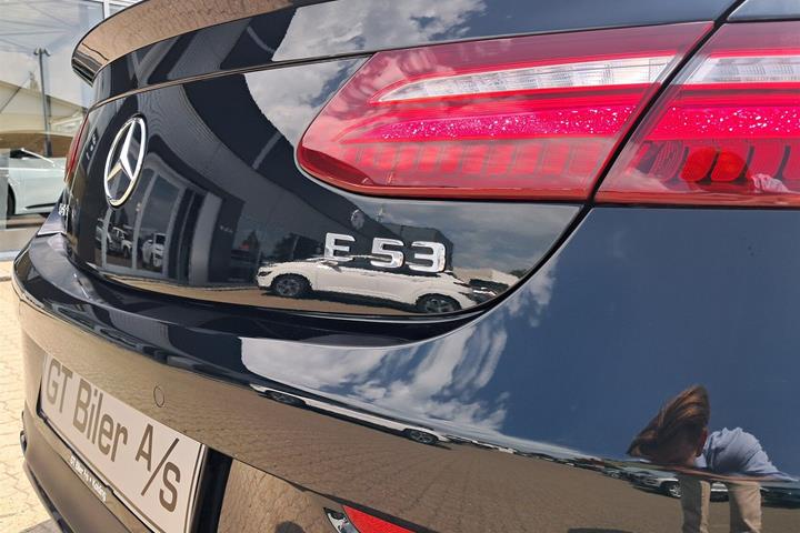 Grøn Mercedes E53 AMG fra 2019