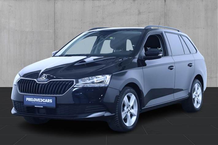 Sort Skoda Fabia fra 2020