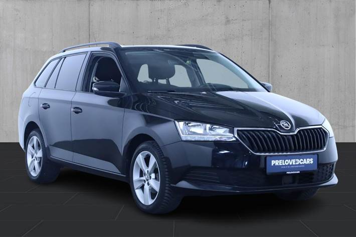 Sort Skoda Fabia fra 2020