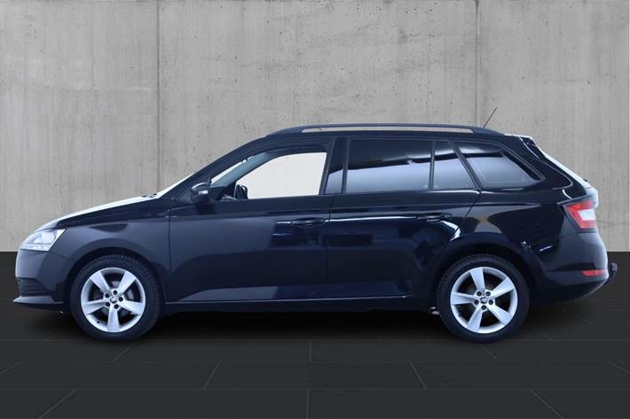 Sort Skoda Fabia fra 2020
