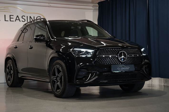 Sort Mercedes GLE350 de fra 2024