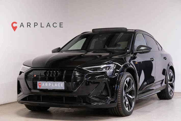 Sort Audi e-tron S fra 2022