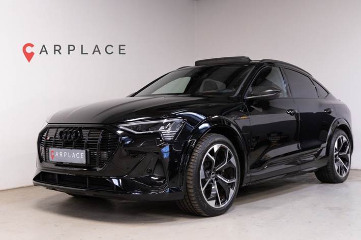 Sort Audi e-tron S fra 2022