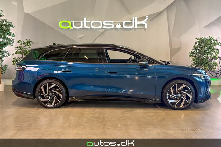 Blå VW ID.7 fra 2025