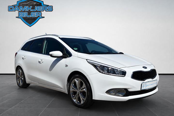 Hvid Kia Ceed fra 2015