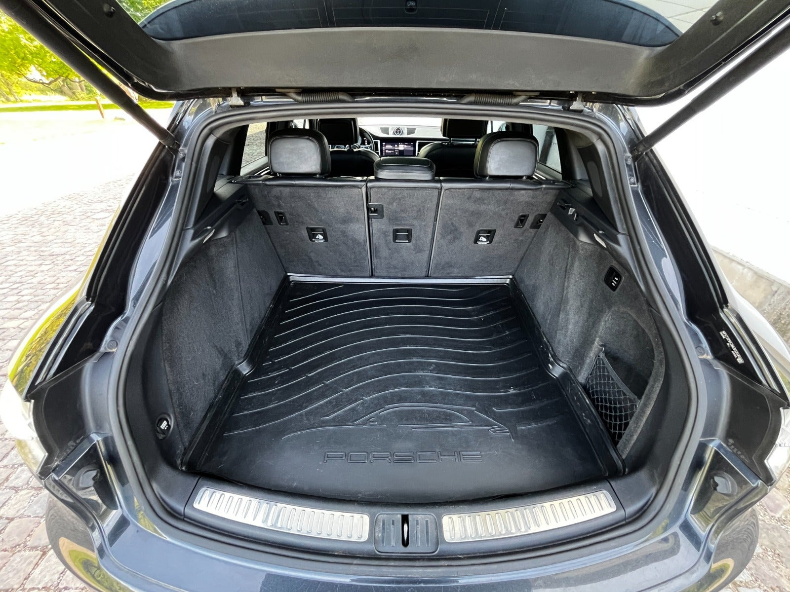 Grøn Porsche Macan S fra 2021