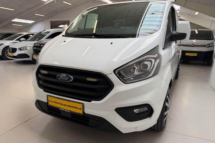 Hvid Ford Transit Custom 300 L2 fra 2018