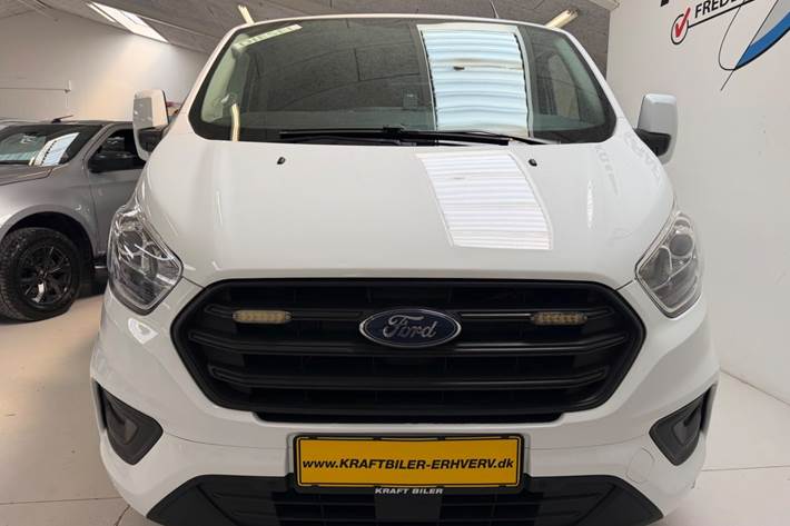 Hvid Ford Transit Custom 300 L2 fra 2018