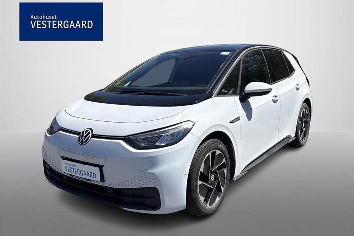 Hvid VW ID.3 fra 2022