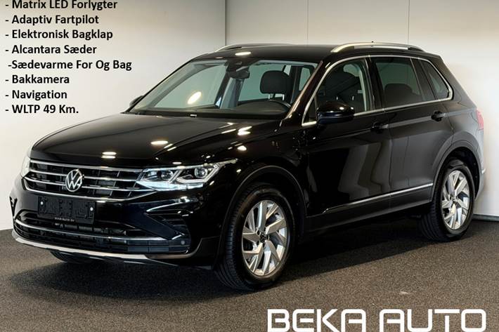 Sort VW Tiguan fra 2021