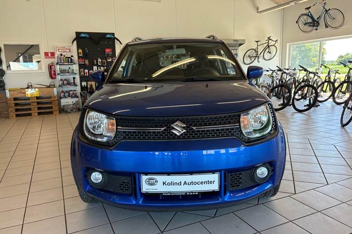 Blå Suzuki Ignis fra 2017