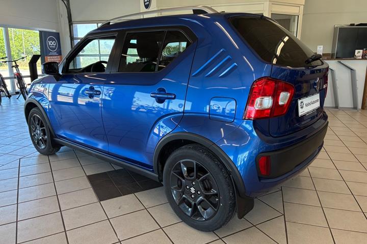 Blå Suzuki Ignis fra 2017