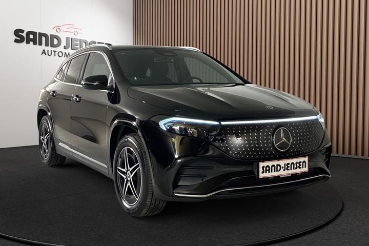 Sort Mercedes EQA350 fra 2024