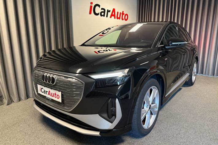 Sort Audi Q4 e-tron fra 2023