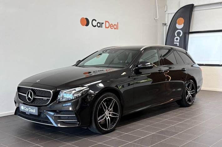 Sort Mercedes E43 fra 2016