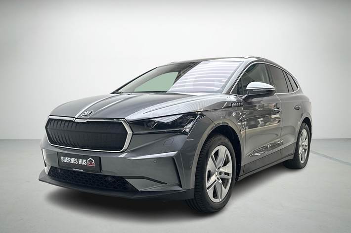 Grå Skoda Enyaq fra 2022