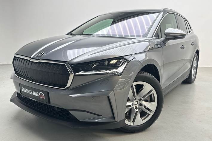 Grå Skoda Enyaq fra 2022