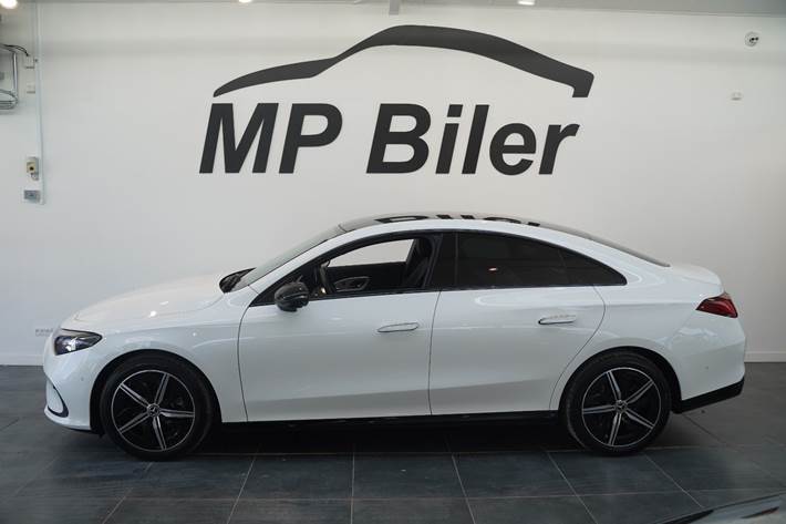 Hvid Mercedes CLA250+ fra 2025